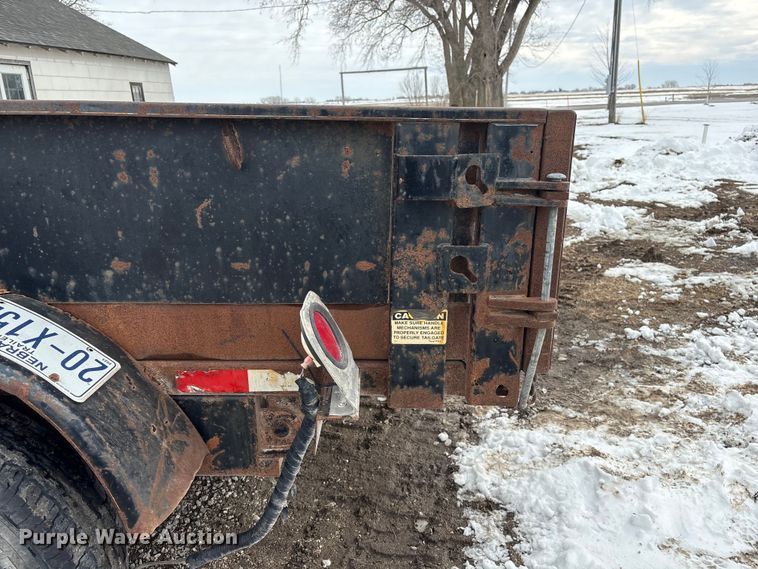 image for item FG2702 2002 Doolittle MasterDump dump trailer