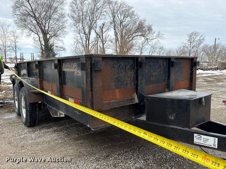 image for item FG2702 2002 Doolittle MasterDump dump trailer