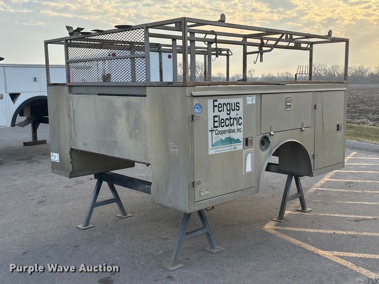 image for item FG2789 2007 Alum-Line utility pickup truck bed