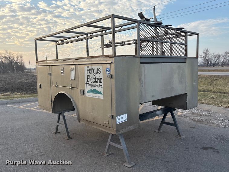 image for item FG2789 2007 Alum-Line utility pickup truck bed