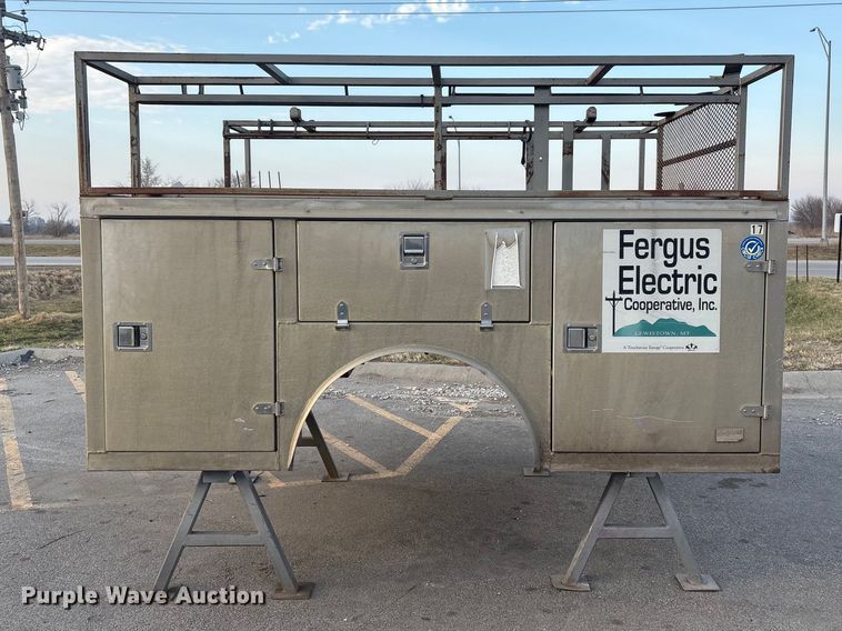 image for item FG2789 2007 Alum-Line utility pickup truck bed