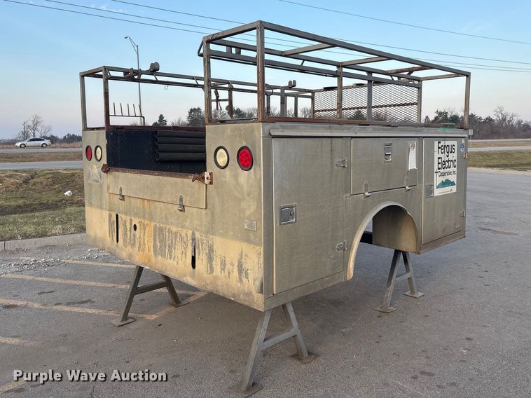 image for item FG2789 2007 Alum-Line utility pickup truck bed