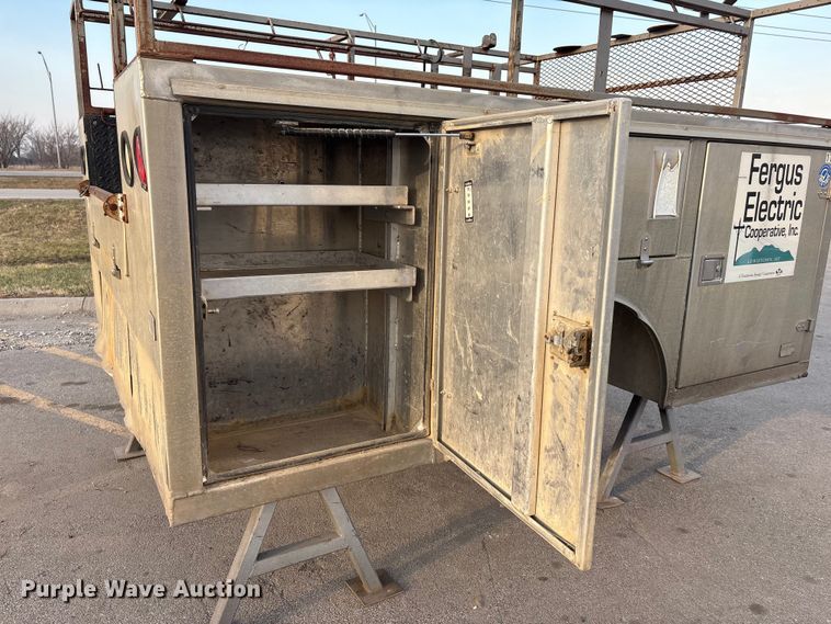 image for item FG2789 2007 Alum-Line utility pickup truck bed