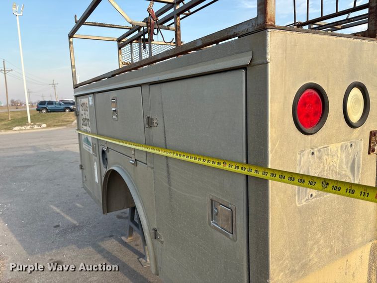 image for item FG2789 2007 Alum-Line utility pickup truck bed