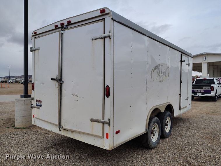 image for item IH9458 2006 Pace American JT816TA2 enclosed cargo trailer