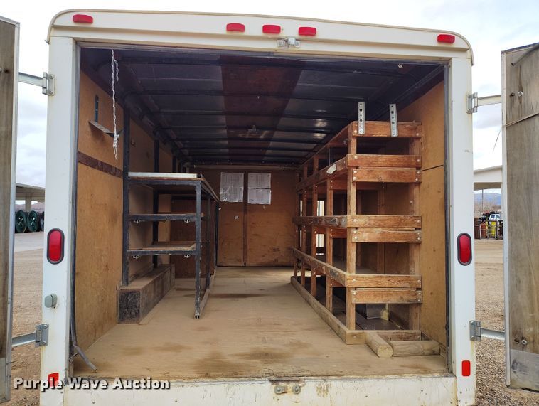 image for item IH9458 2006 Pace American JT816TA2 enclosed cargo trailer