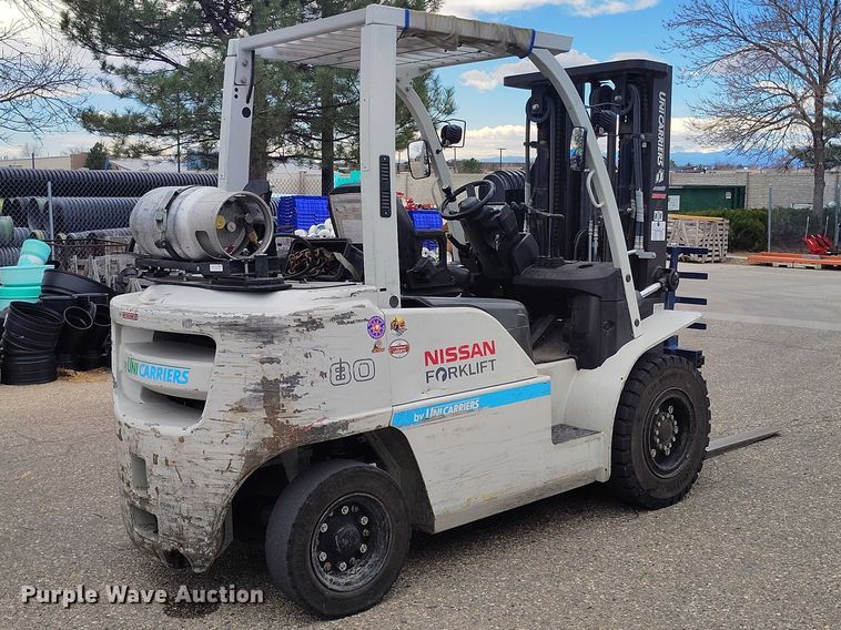 image for item IH9462 2015 Nissan PF80 forklift