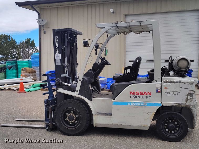 image for item IH9462 2015 Nissan PF80 forklift