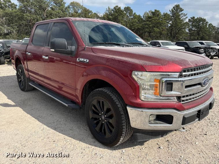 image for item YA1874 2018 Ford F150 Crew Cab pickup truck