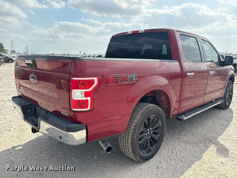 image for item YA1874 2018 Ford F150 Crew Cab pickup truck