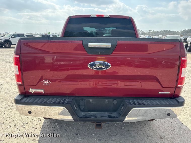 image for item YA1874 2018 Ford F150 Crew Cab pickup truck