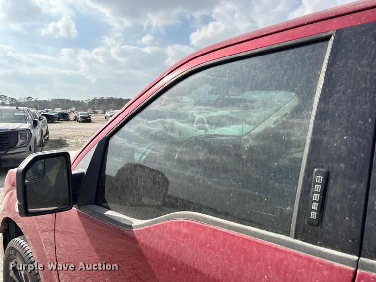 image for item YA1874 2018 Ford F150 Crew Cab pickup truck