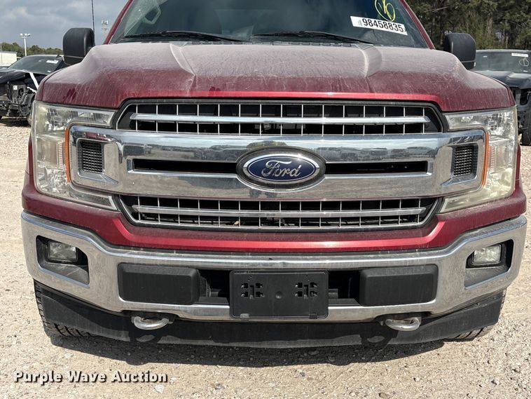 image for item YA1874 2018 Ford F150 Crew Cab pickup truck