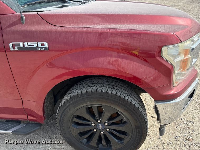 image for item YA1874 2018 Ford F150 Crew Cab pickup truck