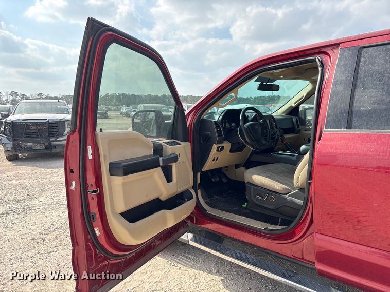 image for item YA1874 2018 Ford F150 Crew Cab pickup truck