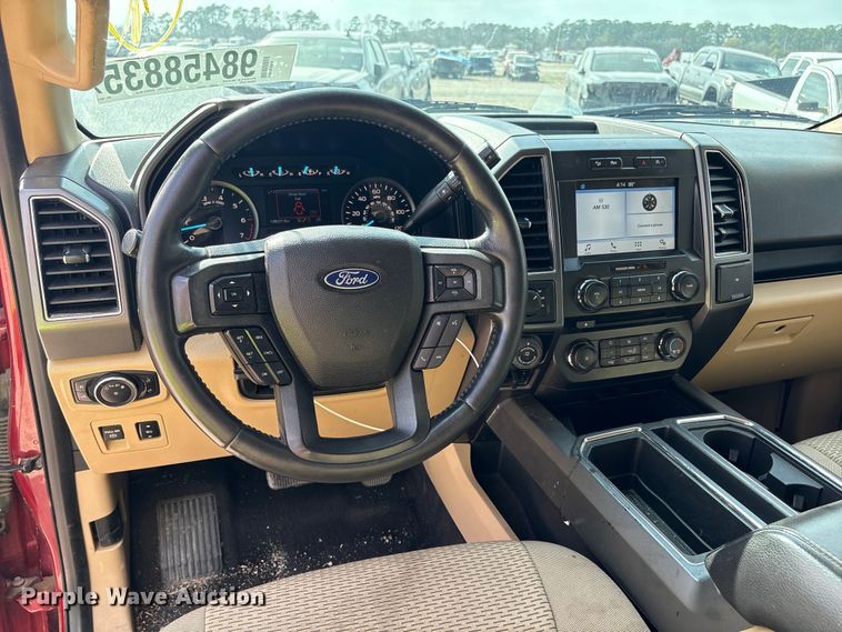 image for item YA1874 2018 Ford F150 Crew Cab pickup truck