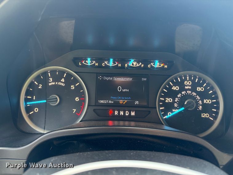 image for item YA1874 2018 Ford F150 Crew Cab pickup truck