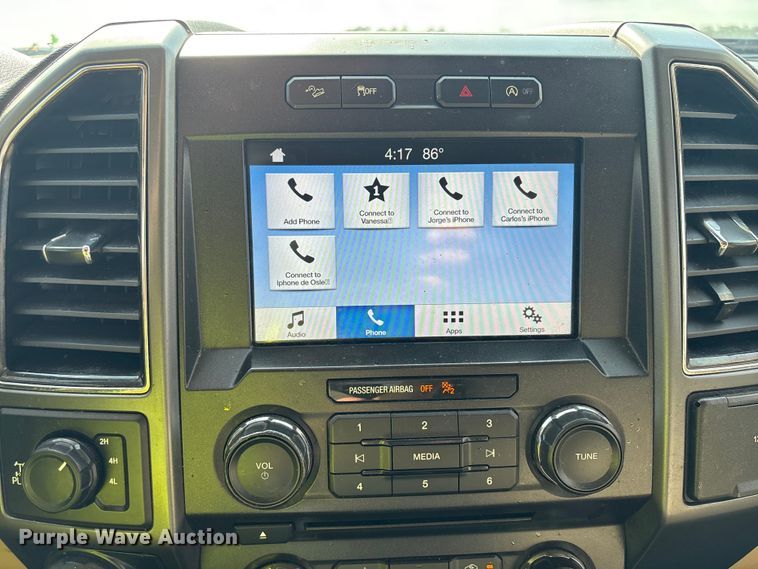 image for item YA1874 2018 Ford F150 Crew Cab pickup truck