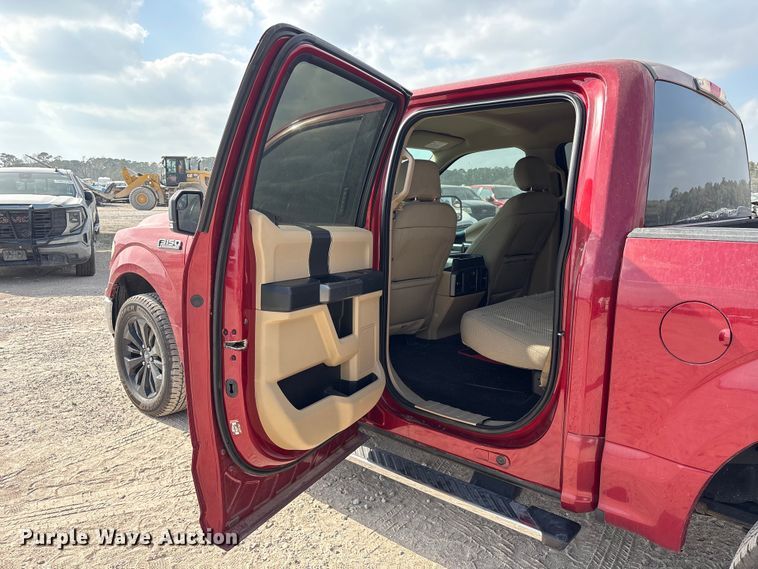 image for item YA1874 2018 Ford F150 Crew Cab pickup truck