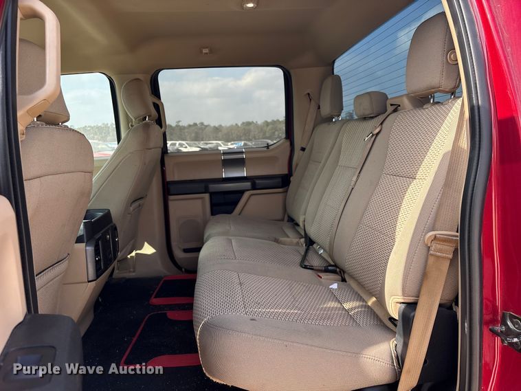 image for item YA1874 2018 Ford F150 Crew Cab pickup truck