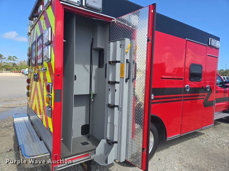 image for item YA2584 2024 Ford F550 Super Duty ambulance