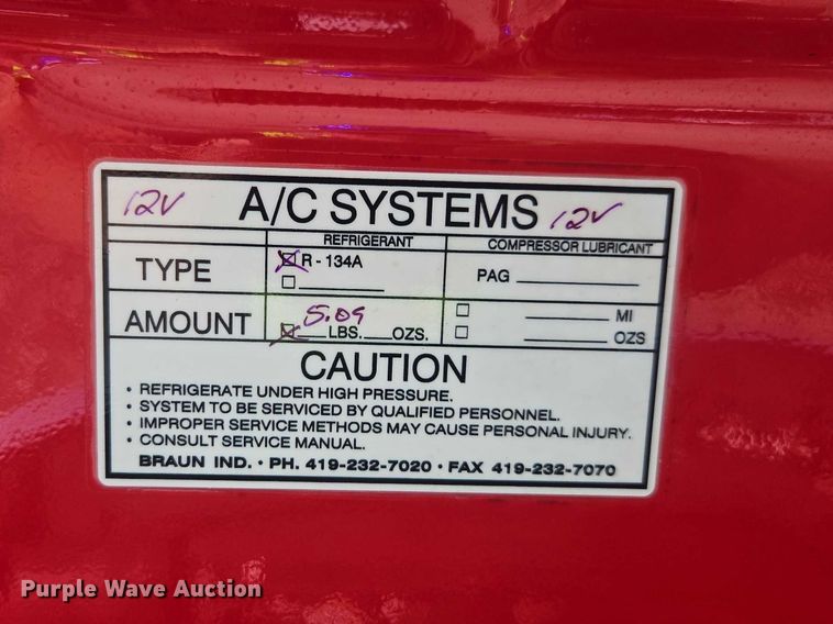 image for item YA2584 2024 Ford F550 Super Duty ambulance