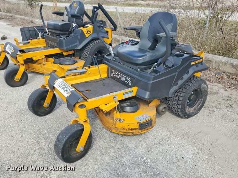 image for item YA2608 2023 Hustler Raptor XD ZTR lawn mower