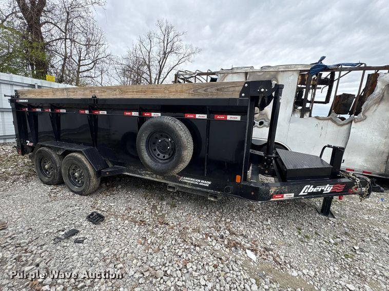 image for item YA2750 2025 Liberty LD14K83X16B8TSHS dump trailer