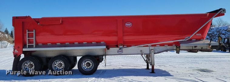 image for item EA2817 2019 Mac Mac Trailer Manufacturing end dump trailer