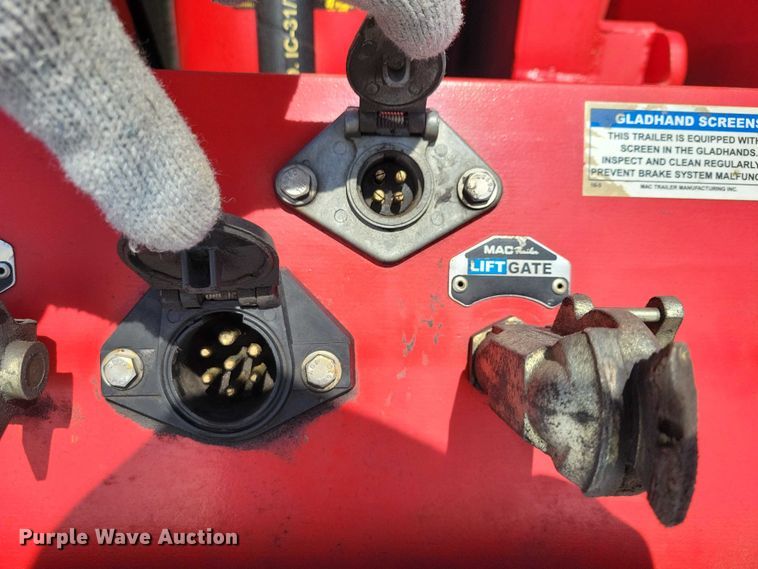 image for item EA2817 2019 Mac Mac Trailer Manufacturing end dump trailer