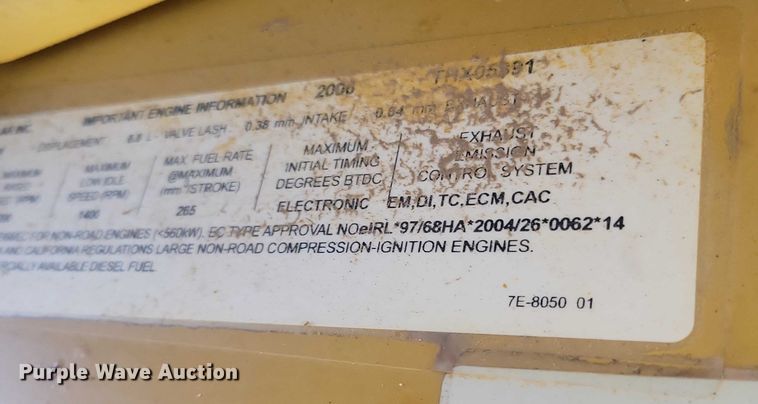 image for item EA2821 2006 Caterpillar 627G conventional scraper 