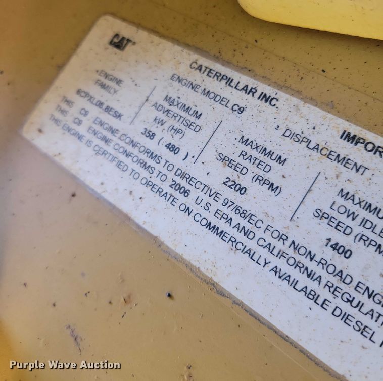 image for item EA2821 2006 Caterpillar 627G conventional scraper 