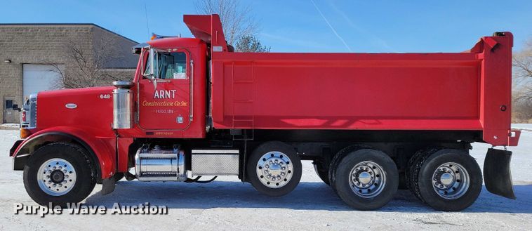 image for item EA2822 1995 Peterbilt 357 dump truck