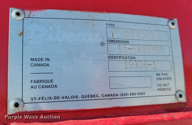 image for item EA2822 1995 Peterbilt 357 dump truck