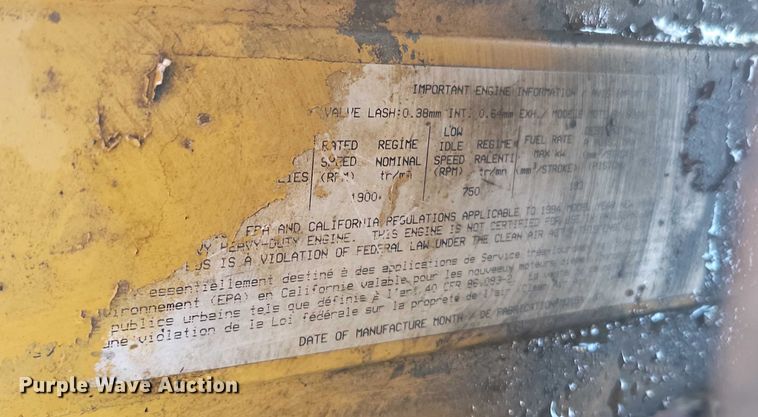 image for item EA2822 1995 Peterbilt 357 dump truck