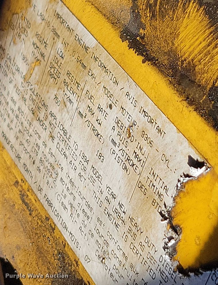 image for item EA2822 1995 Peterbilt 357 dump truck