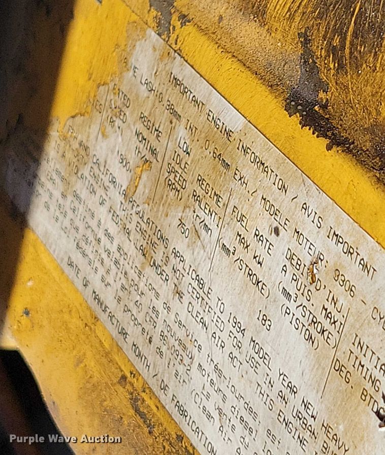 image for item EA2822 1995 Peterbilt 357 dump truck