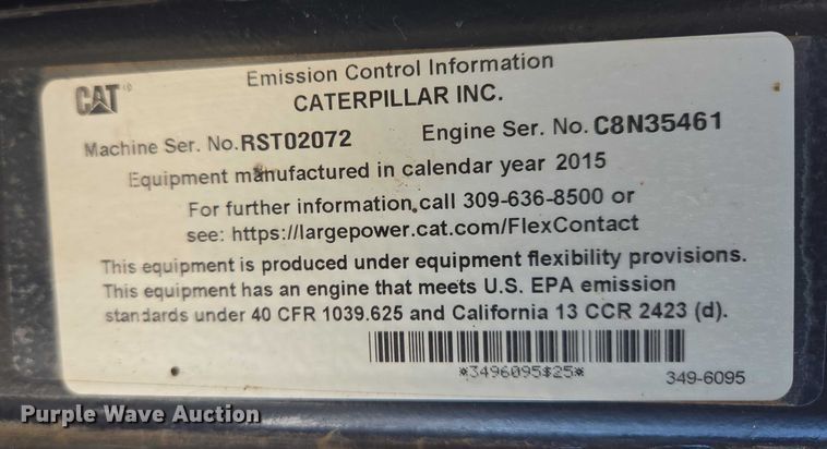 image for item EB1269 2016 Caterpillar D6K2 LGP dozer