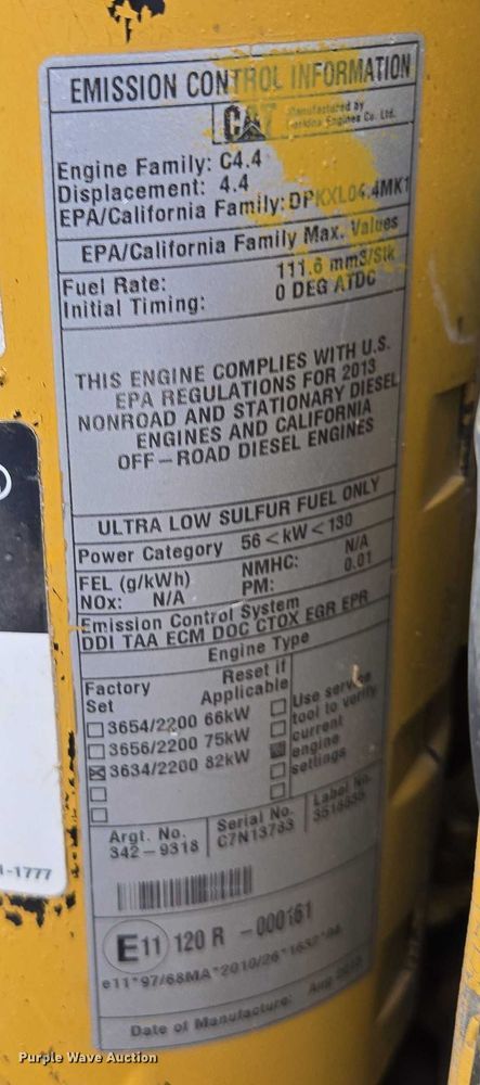 image for item EB1271 2014 Caterpillar D5K2 LGP dozer