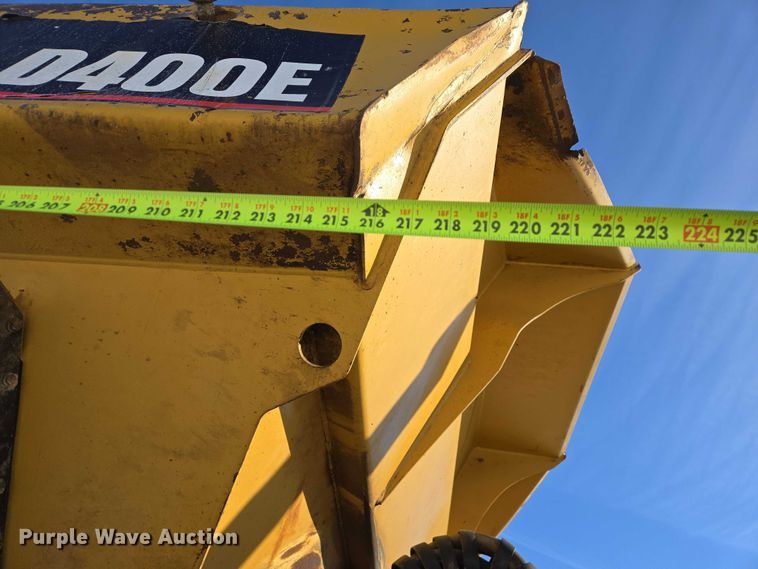 image for item EB1273 2000 Caterpillar D400EII articulated haul truck