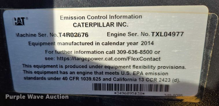 image for item EB1274 2014 Caterpillar 740B articulated haul truck