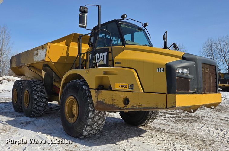image for item EB1275 2015 Caterpillar 740B articulated haul truck