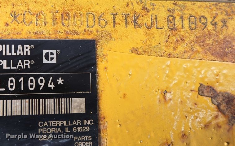 image for item EB1276 Caterpillar D6T LGP dozer
