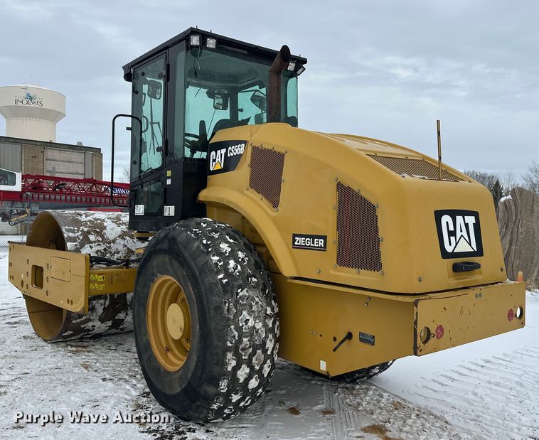 image for item FK1537 2012 Caterpillar CS56B single drum vibratory roller