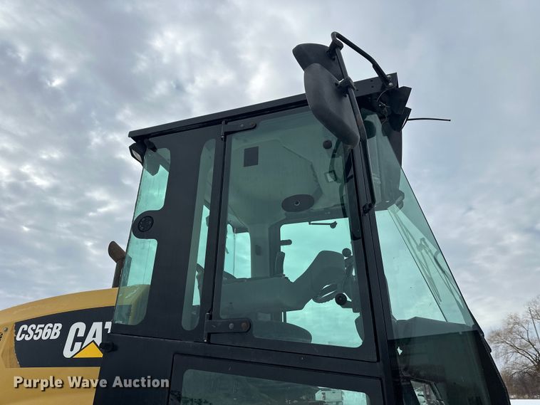 image for item FK1537 2012 Caterpillar CS56B single drum vibratory roller