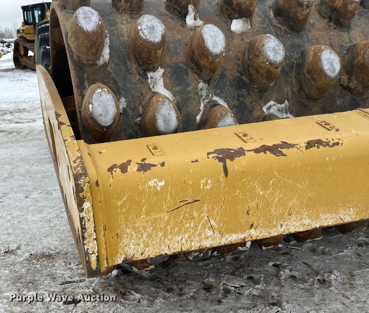 image for item FK1544 2010 Caterpillar CP56 single drum vibratory roller
