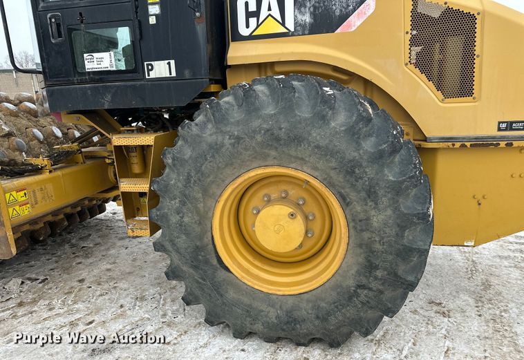 image for item FK1544 2010 Caterpillar CP56 single drum vibratory roller