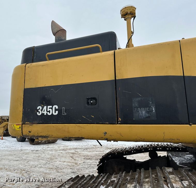 image for item FK1547 2008 Caterpillar 345C excavator