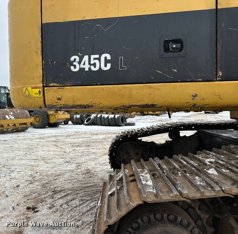 image for item FK1547 2008 Caterpillar 345C excavator