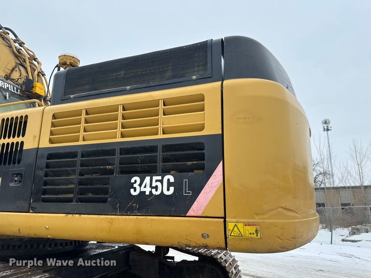 image for item FK1547 2008 Caterpillar 345C excavator